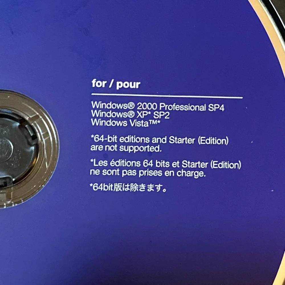 Sony Handycam Software Disc - Blue (931)